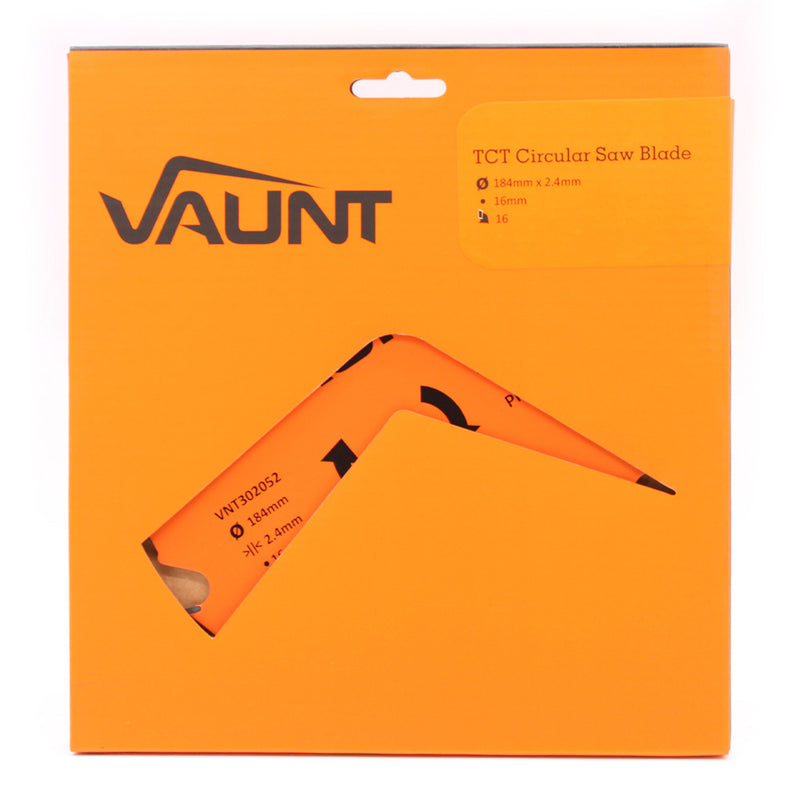 Vaunt V1310005 184mm x 16mm 16T TCT Circular Saw Blade