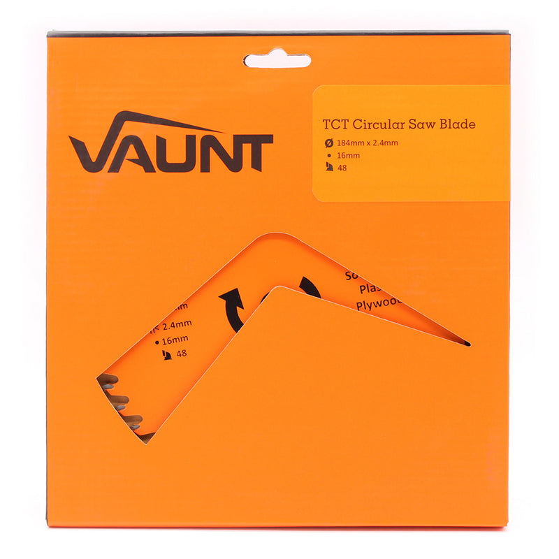 Vaunt V1310007 184mm x 16mm 48T TCT Circular Saw Blade