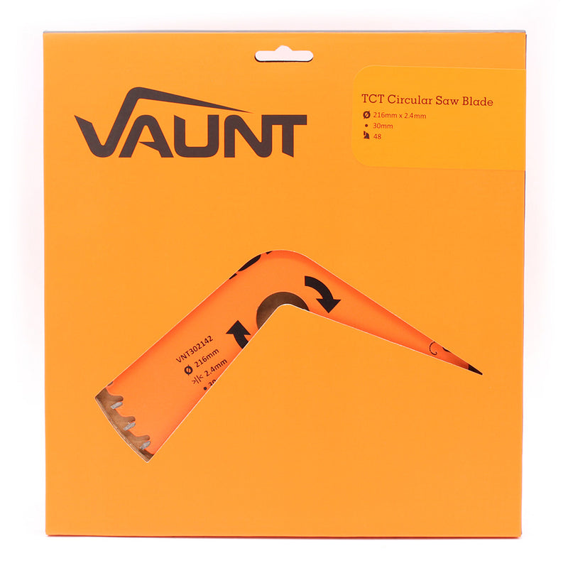 Vaunt V1310014 216mm x 30mm 48T TCT Circular Saw Blade