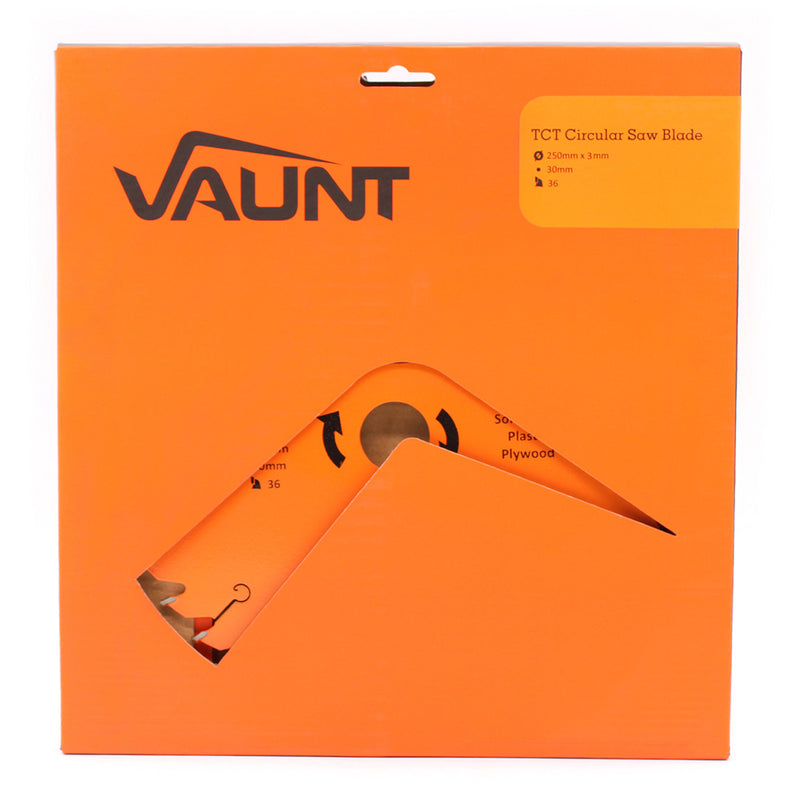 Vaunt V1310019 250mm x 30mm 36T TCT Circular Saw Blade