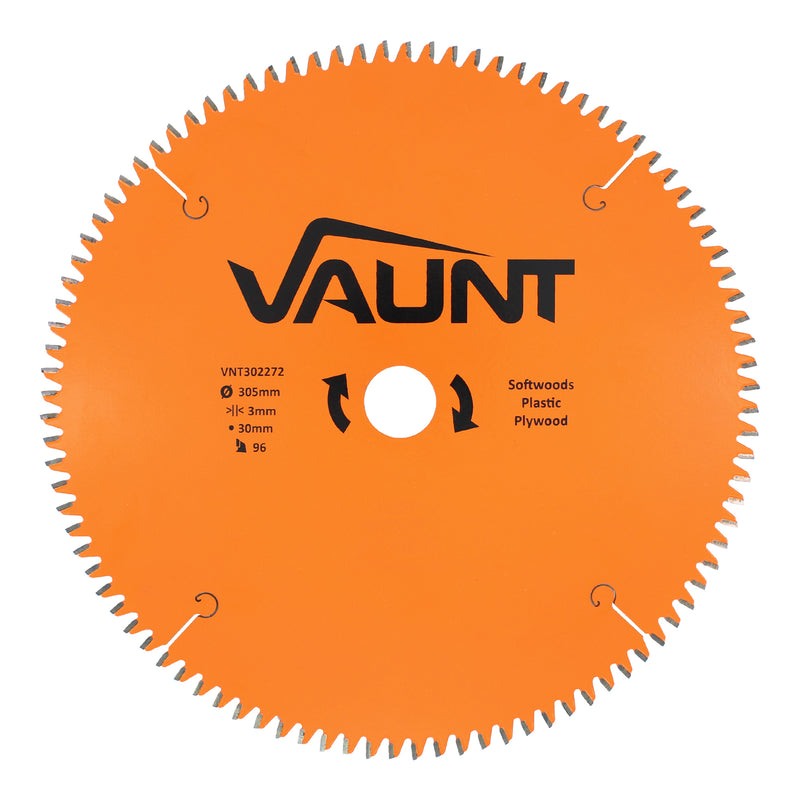 Vaunt V1310027 305mm x 30mm 96T TCT Circular Saw Blade