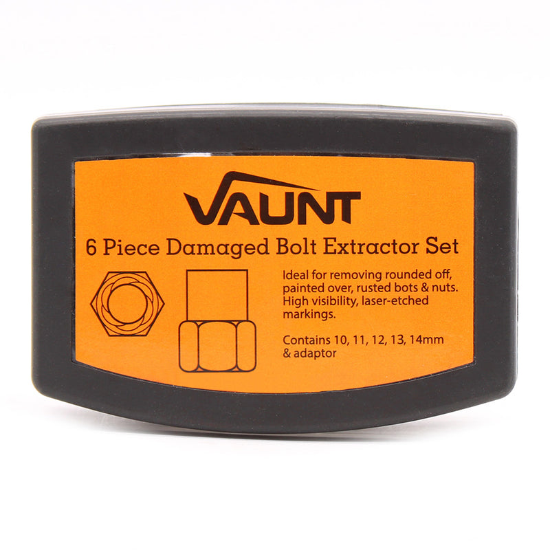 Vaunt V1311003 Damaged Bolt Remover Set - 6 Piece