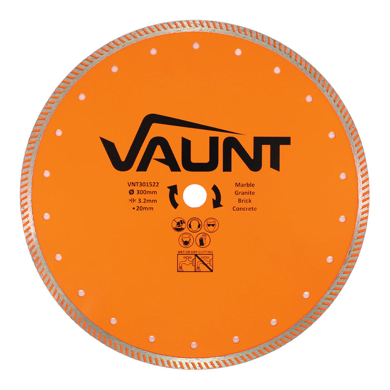 Vaunt V1312002 Diamond Blade General Purpose 300mm x 20mm