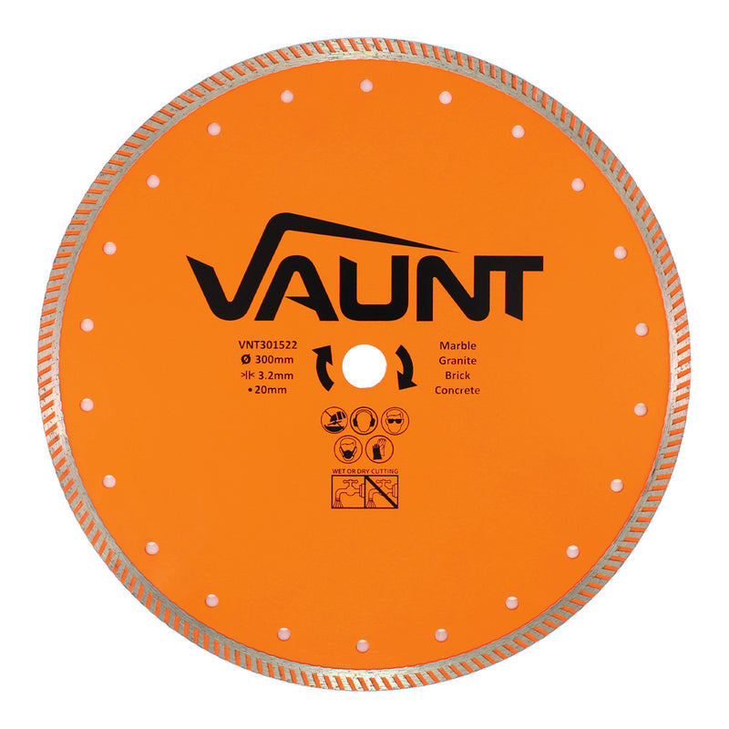 Vaunt V1312002 Diamond Blade General Purpose 300mm x 20mm