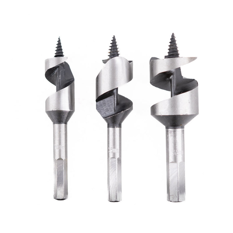 Vaunt V1315013 Wood Auger Drill Bit 20, 25, 32mm x 110mm - Set of 3