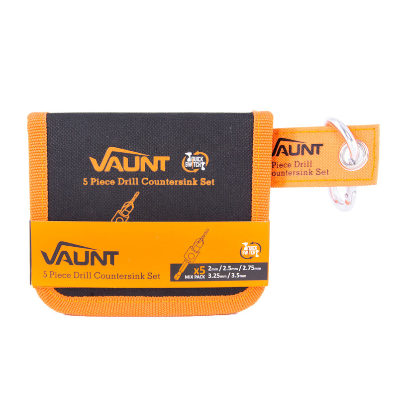 Vaunt V1318001 5 Piece Drill Countersink Set