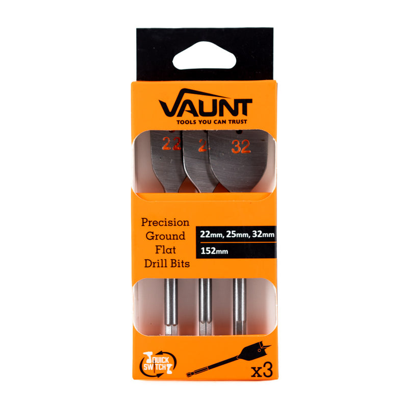 Vaunt V1321008 Flat Bit Set - 3 Piece