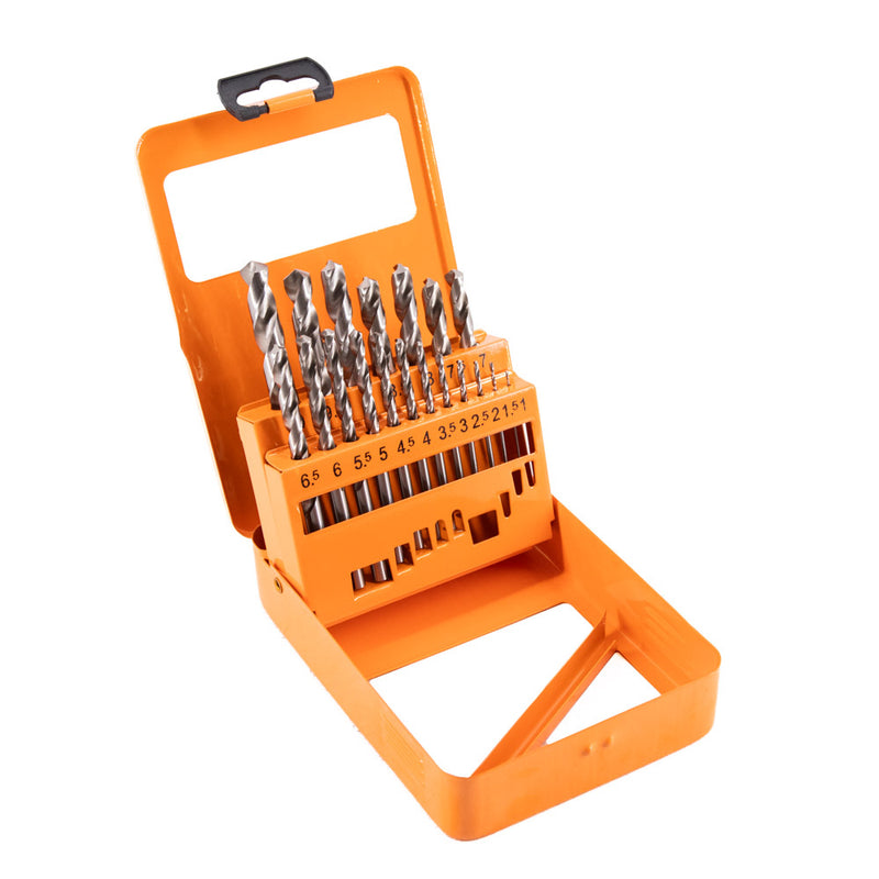 Vaunt V1324059 19 Piece HSS Ground Forged Drill Bit Set