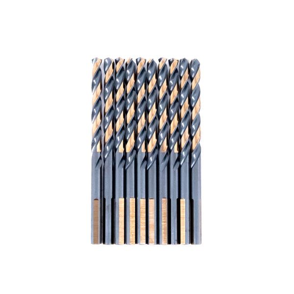 Vaunt V1324076 4.0mm x 75mm HSS M2 Turbo Drill Bits - Pack of 10