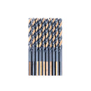 Vaunt V1324077 4.5mm x 80mm HSS M2 Turbo Drill Bits - Pack of 10