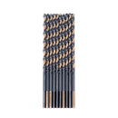 Vaunt V1324089 5.0mm x 132mm HSS M2 Long Turbo Drill Bits - Pack of 10
