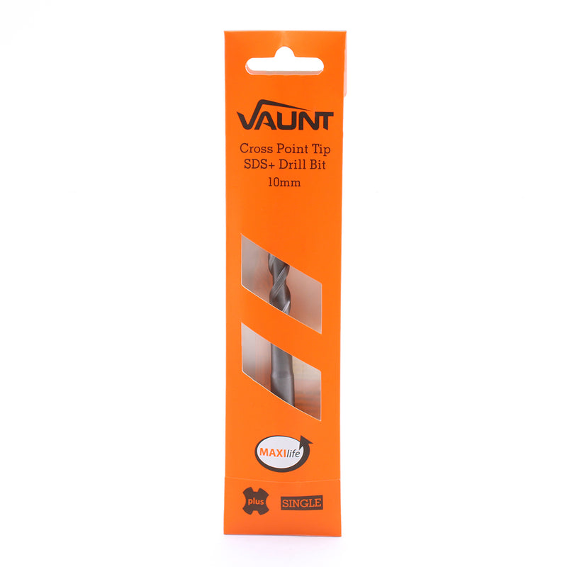 Vaunt V1329056 SDS+ Endurance Cross Tip Drill Bit 10mm x 160mm