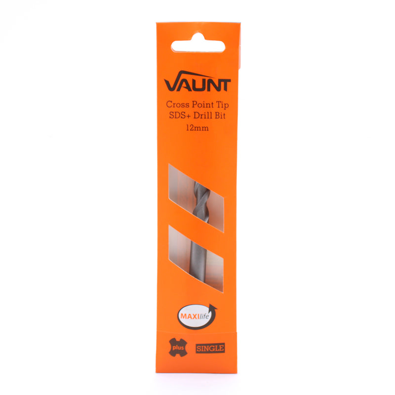 Vaunt V1329057 SDS+ Endurance Cross Tip Drill Bit 12mm x 160mm