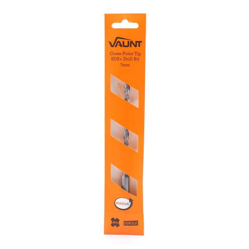 Vaunt V1329063 SDS+ Endurance Cross Tip Drill Bit 7mm x 210mm