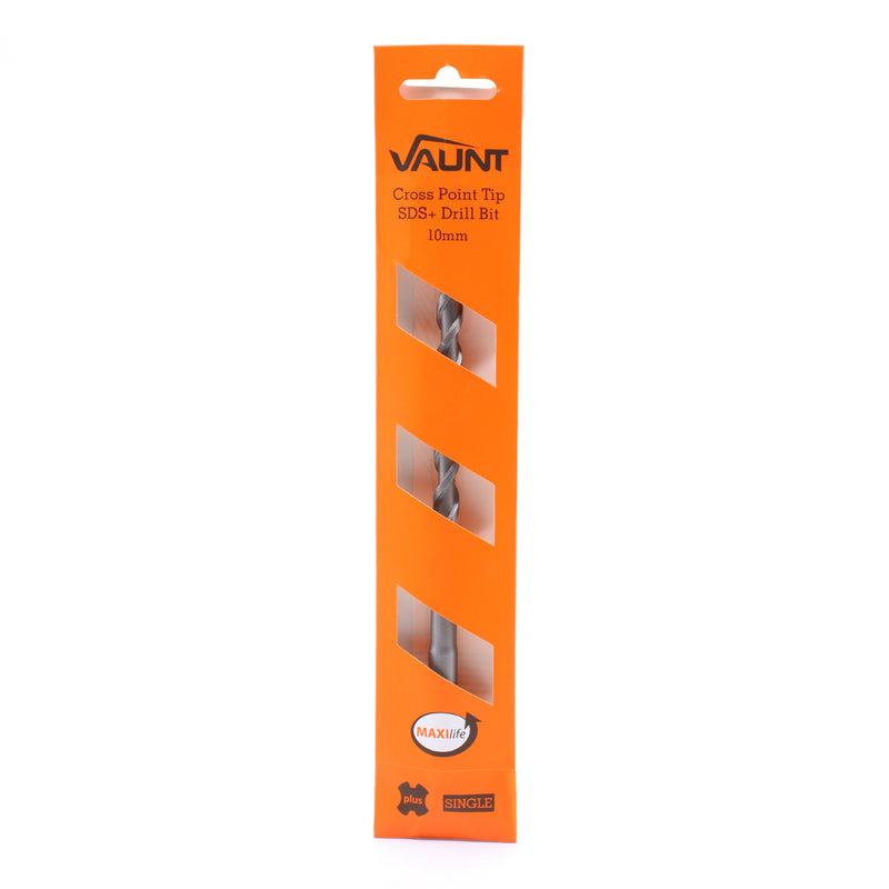 Vaunt V1329065 SDS+ Endurance Cross Tip Drill Bit 10mm x 210mm
