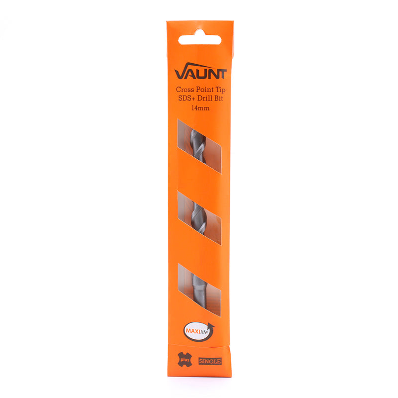 Vaunt V1329067 SDS+ Endurance Cross Tip Drill Bit 14mm x 210mm