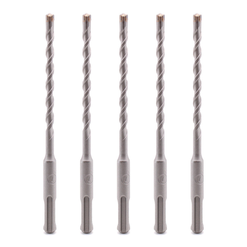 Vaunt V1329104 SDS+ Endurance Cross Tip Drill Bit 7mm x 160mm - Pack of 5