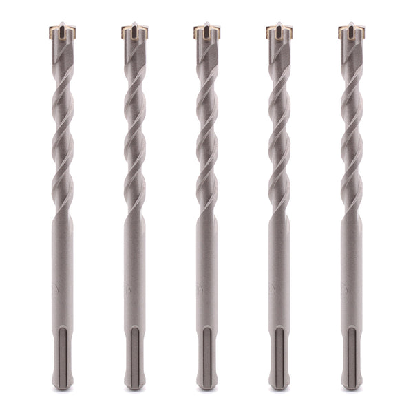 Vaunt V1329107 SDS+ Endurance Cross Tip Drill Bit 12mm x 160mm - Pack of 5
