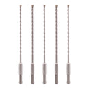 Vaunt V1329110 SDS+ Endurance Cross Tip Drill Bit 5.5mm x 210mm - Pack of 5