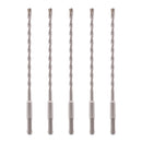 Vaunt V1329113 SDS+ Endurance Cross Tip Drill Bit 7mm x 210mm - Pack of 5