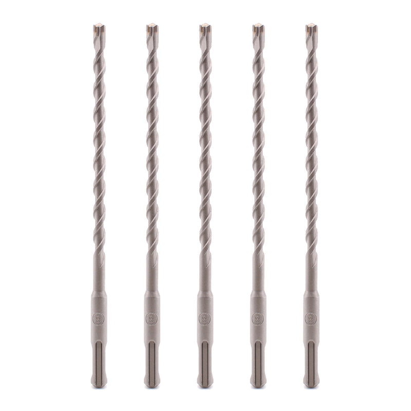 Vaunt V1329114 SDS+ Endurance Cross Tip Drill Bit 8mm x 210mm - Pack of 5