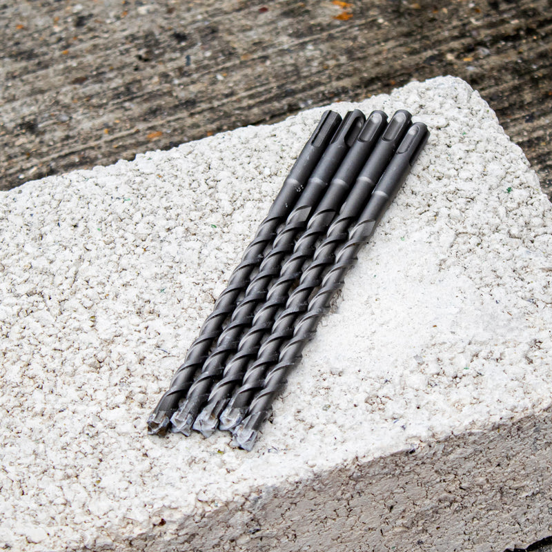 Vaunt V1329114 SDS+ Endurance Cross Tip Drill Bit 8mm x 210mm - Pack of 5
