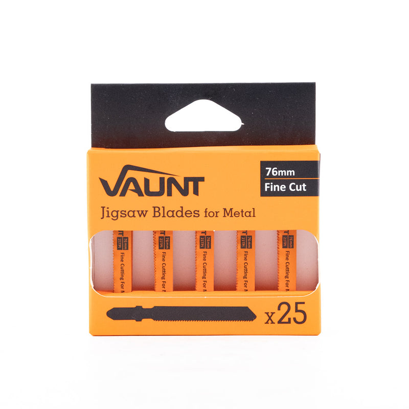 Vaunt V1343004 Metal Cutting (T118A) Jigsaw Blades - Pack of 25