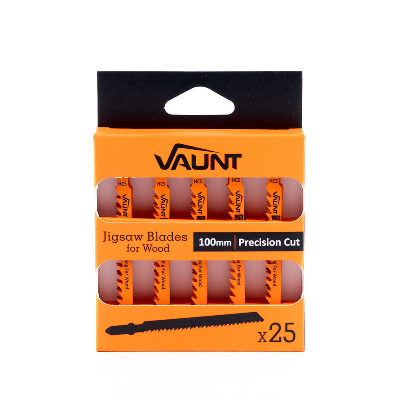 Vaunt V1343005 Jigsaw Blades Precision Wood Cutting (T144DP) - Pack of 25