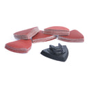 Vaunt V1349100 Triangular Sanding Pad For Multi Tool Plus Mixed Sheets - 51 Pieces