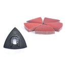 Vaunt V1349100 Triangular Sanding Pad For Multi Tool Plus Mixed Sheets - 51 Pieces