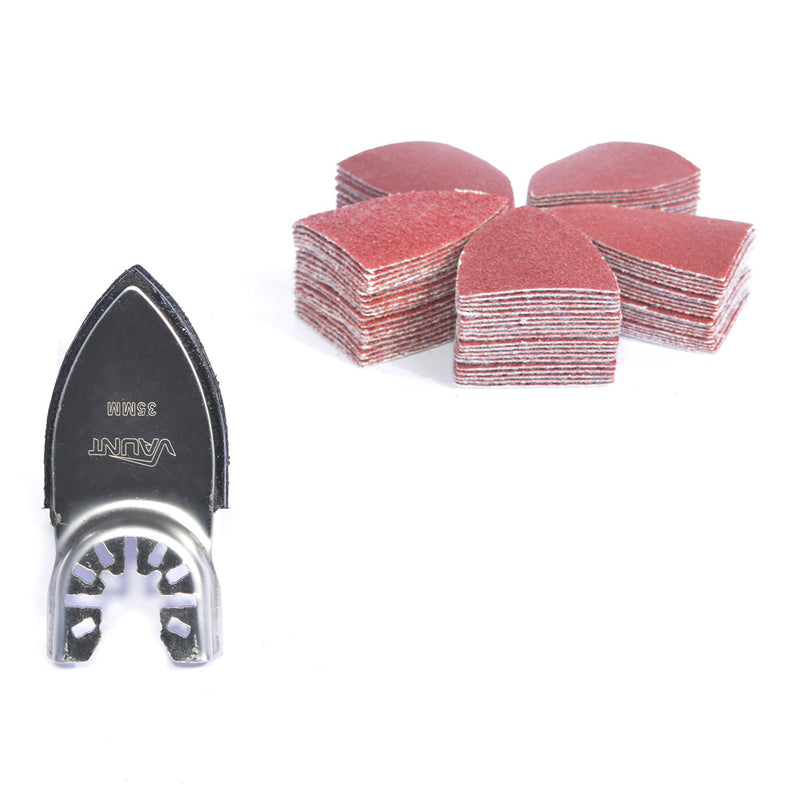 Vaunt V1349101 101 Piece Finger Sanding Pad For Multi Tool & Mixed Sanding Sheets