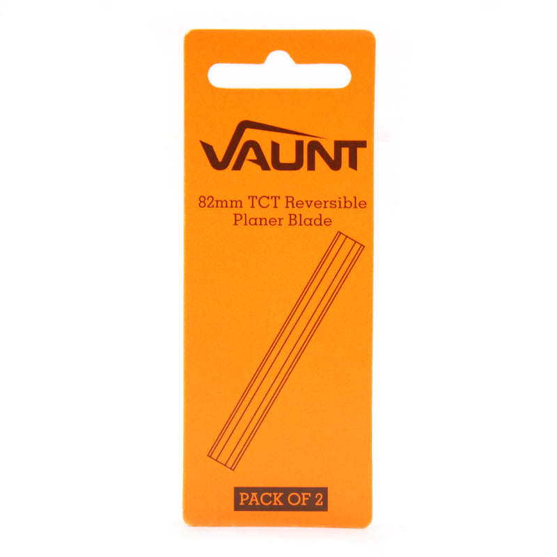 Vaunt V1351000 TCT Planer Blades 82mm - Pack of 2