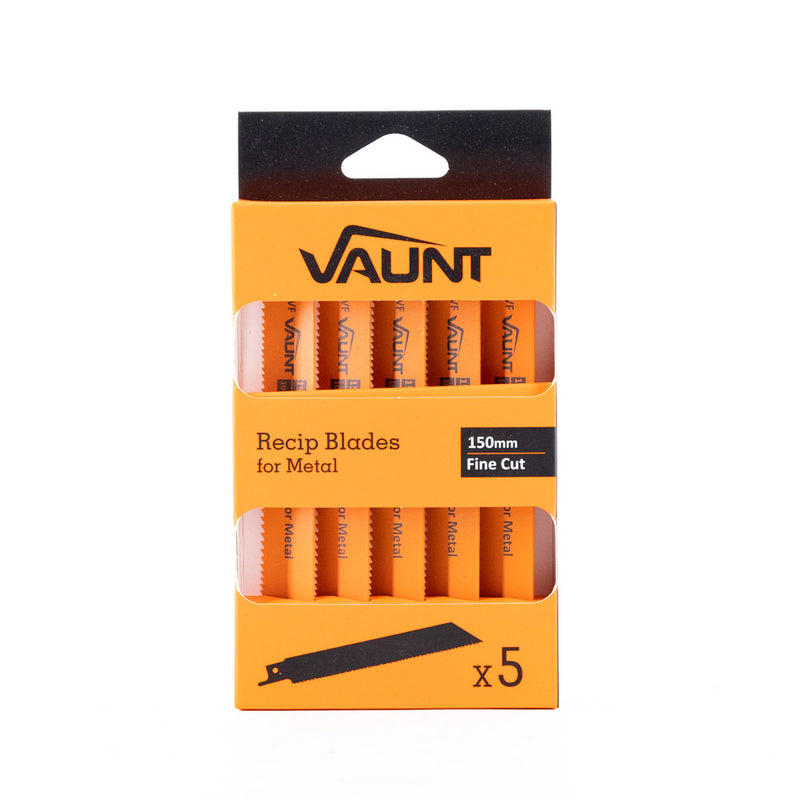 Vaunt V1353001 150mm Reciprocating Saw Blades For Wood & Metal (S922VF) - Pack of 5