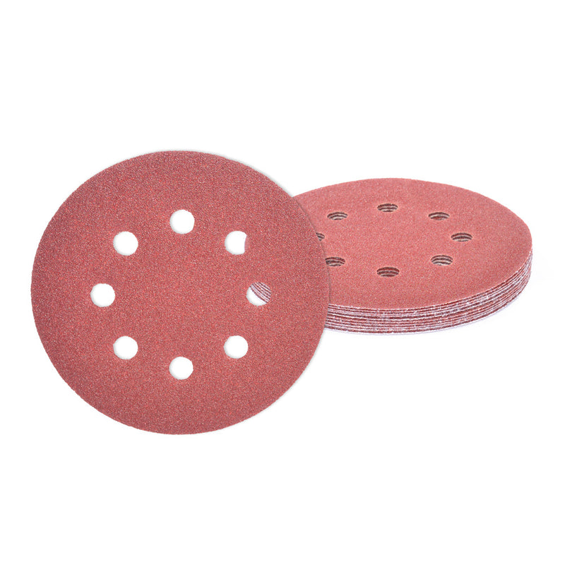 Vaunt V1357000 125mm 40 Grit Sanding Discs - Pack of 10