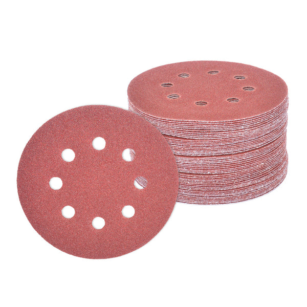 Vaunt V1357011 125mm 180 Grit Sanding Discs - Pack of 50