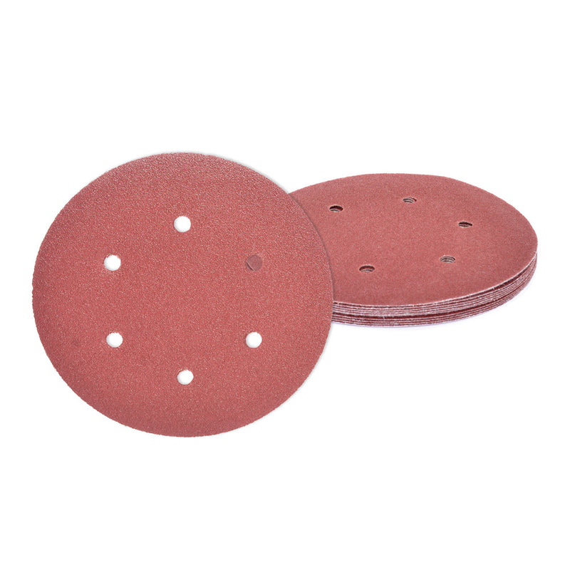 Vaunt V1357031 150mm 60 Grit Sanding Discs - Pack of 10