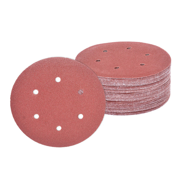 Vaunt V1357037 150mm 40 Grit Sanding Discs - Pack of 50