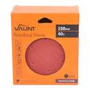Vaunt V1357037 150mm 40 Grit Sanding Discs - Pack of 50