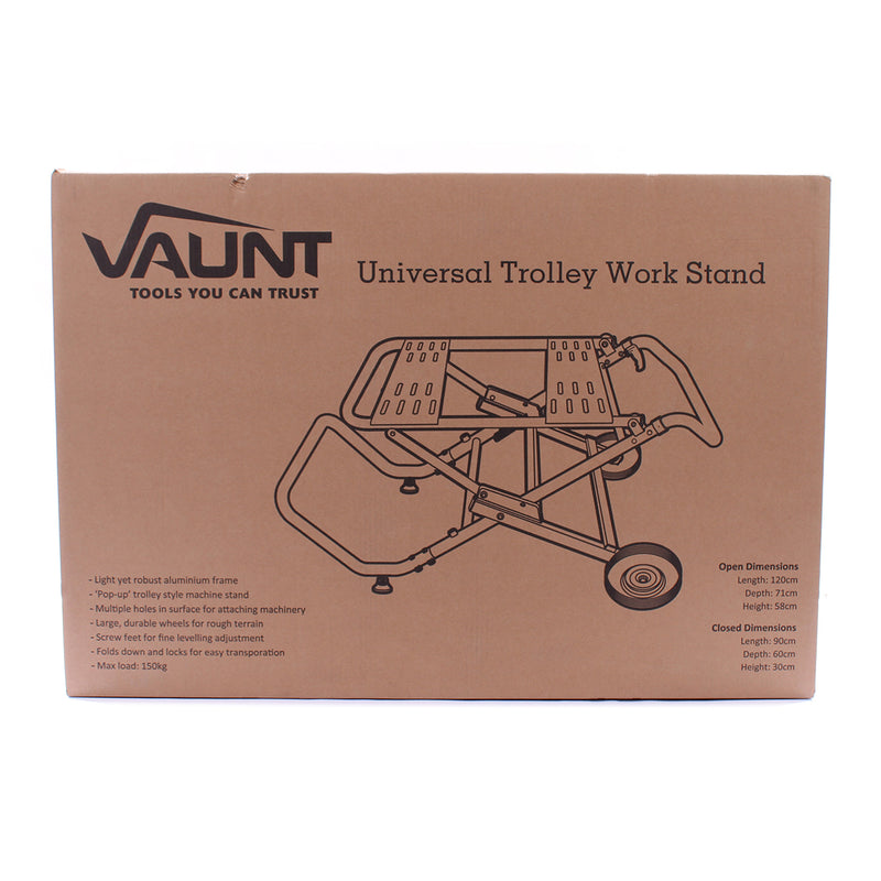 Vaunt V1358030 Portable Trolley Saw Stand