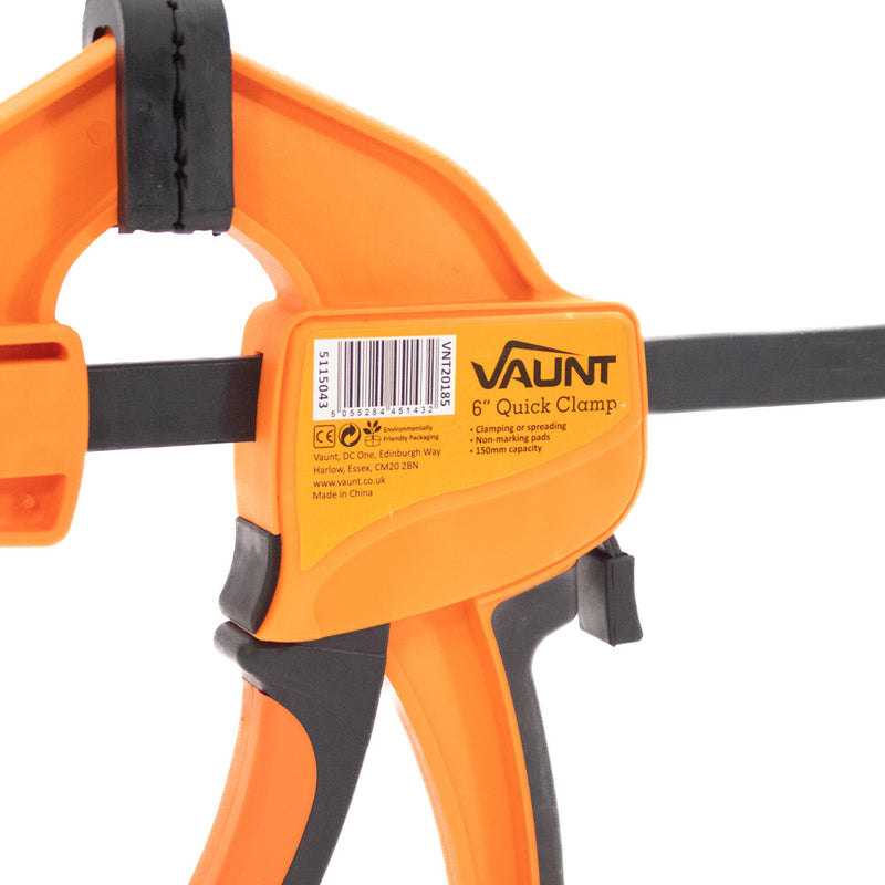 Vaunt V1415002 Heavy Duty Quick-Grip Clamp 150mm Capacity