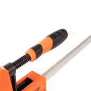 Vaunt V1415036 1000mm Sliding Body Bar & 200mm Cast Iron Screw Clamp - 8 Piece Kit