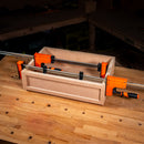 Vaunt V1415036 1000mm Sliding Body Bar & 200mm Cast Iron Screw Clamp - 8 Piece Kit