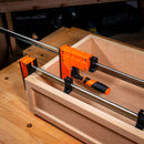 Vaunt V1415036 1000mm Sliding Body Bar & 200mm Cast Iron Screw Clamp - 8 Piece Kit