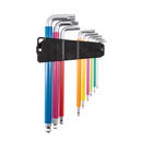 Vaunt V1422005 9 Piece Colour Coded Ball-End Hex Key Set