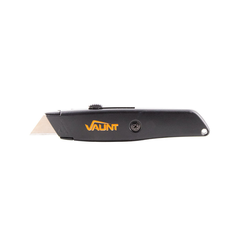 Vaunt V1423005 Black Retractable Utility Knife