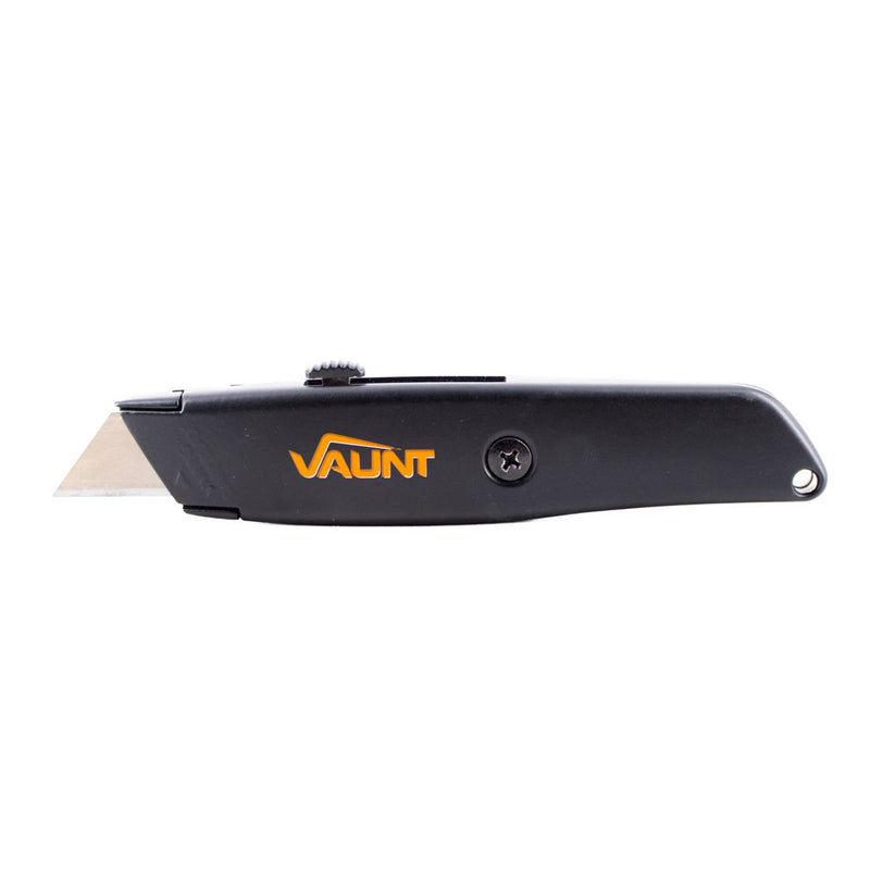Vaunt V1423005 Black Retractable Utility Knife