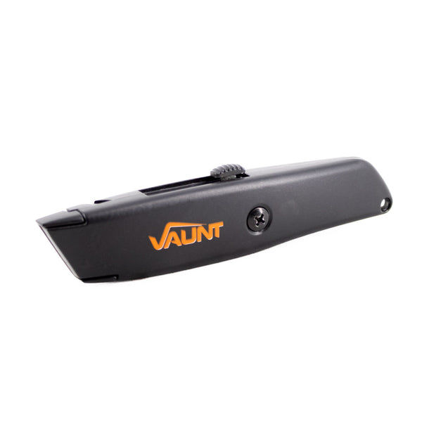 Vaunt V1423005 Black Retractable Utility Knife