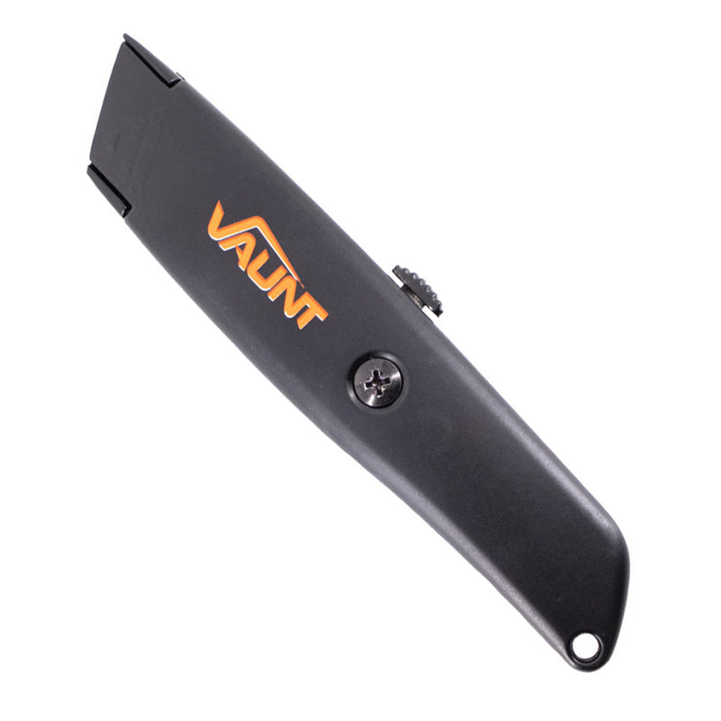 Vaunt V1423005 Black Retractable Utility Knife