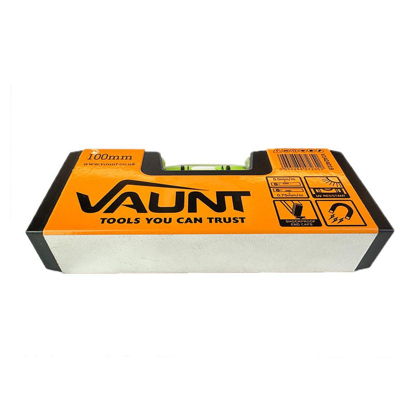 Vaunt V1424019 100mm Box Beam Pocket Level