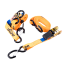 Vaunt V1425020 4.5m x 25mm Heavy Duty Ratchet Strap - Pack of 2